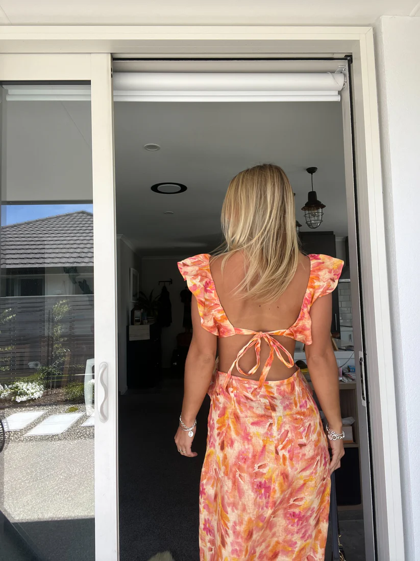 Isolde – Φορεμα Φορματισμένο Λουλουδάτο