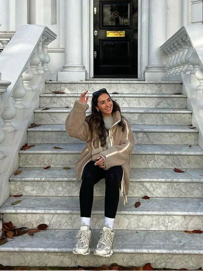 Daria – Παλτό Teddy Oversize