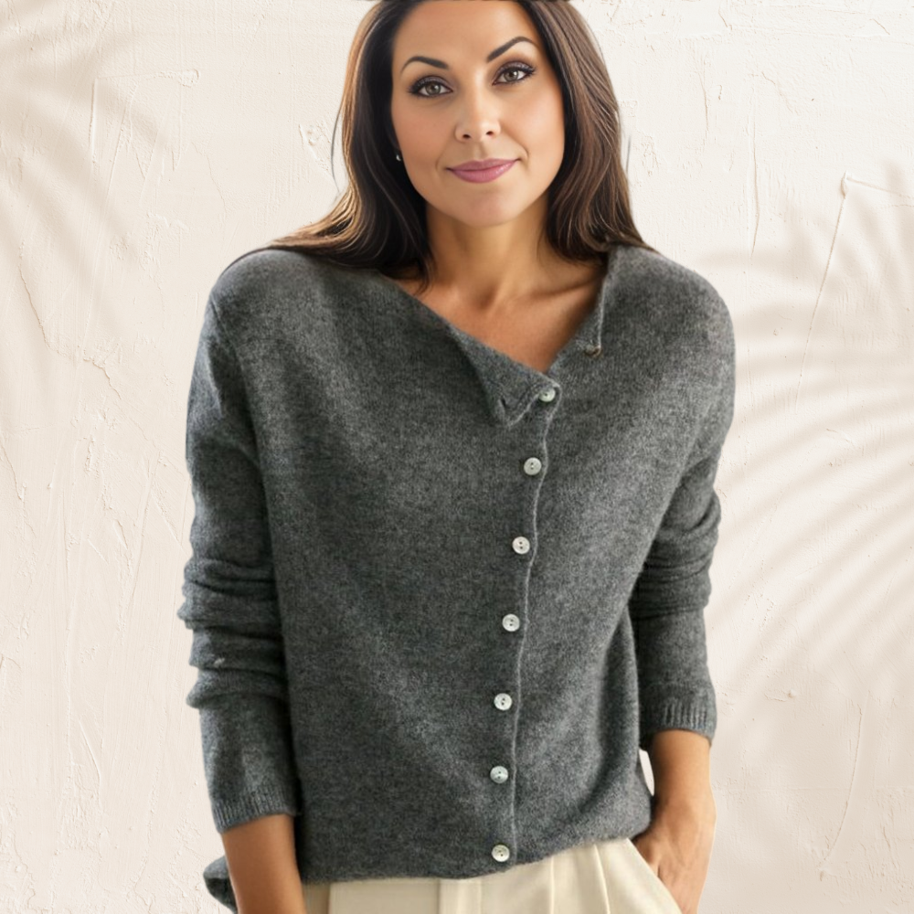 Zuri – Πουλόβερ Ελεγκάντικο με Κουμπιά