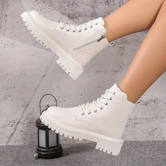 Keelin – Μπότες πλατφόρμα με γούνα