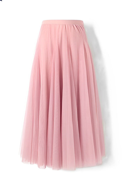 Maleah – Πλισέ μίντι φούστα από δίχτυ