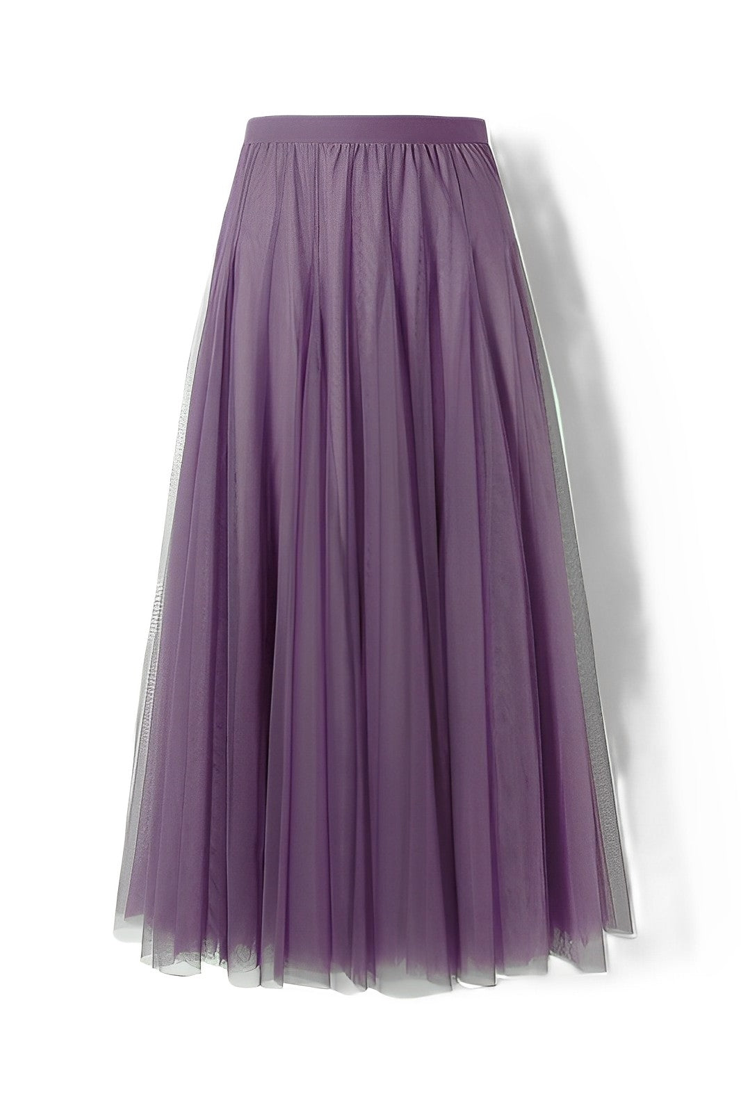 Maleah – Πλισέ μίντι φούστα από δίχτυ