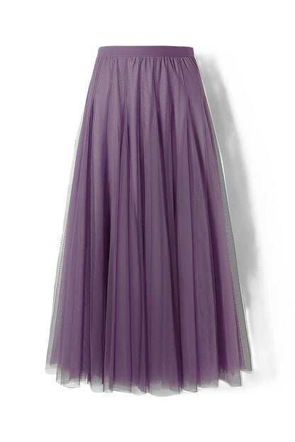 Maleah – Πλισέ μίντι φούστα από δίχτυ