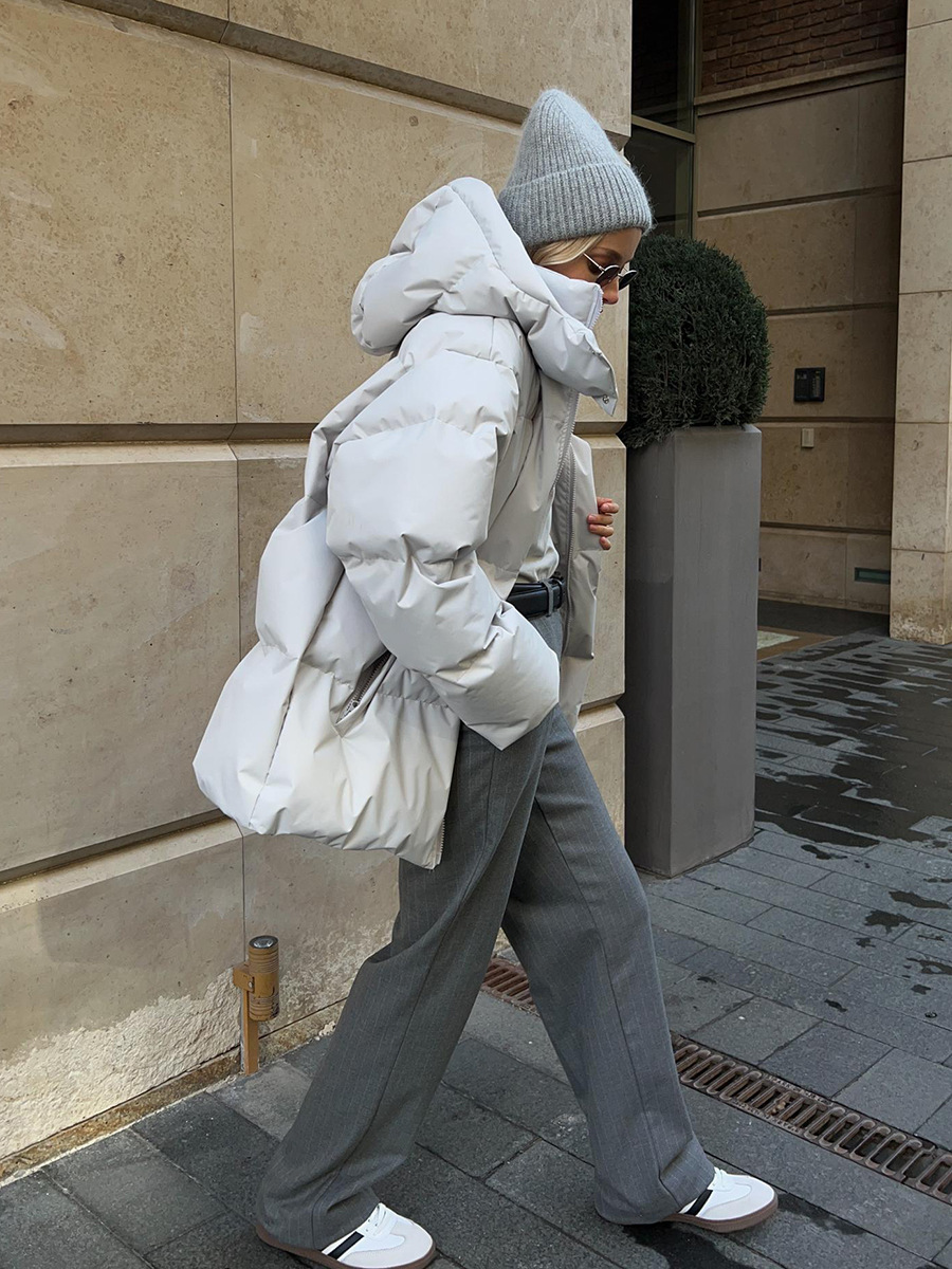 Natalia – Μπουφάν από Δεξιότυπο με Κουκούλα