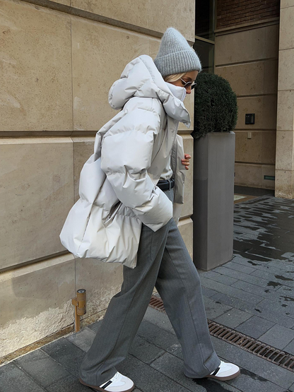 Natalia – Μπουφάν από Δεξιότυπο με Κουκούλα