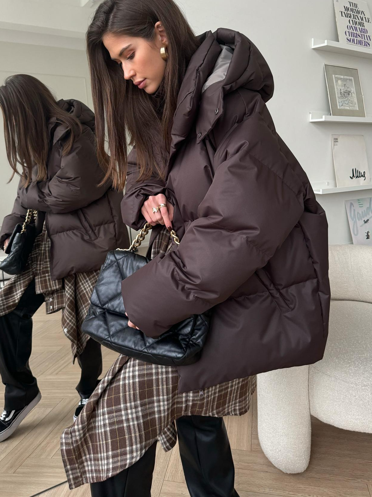 Natalia – Μπουφάν από Δεξιότυπο με Κουκούλα