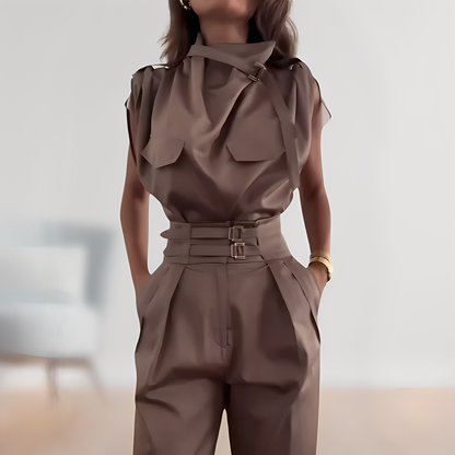 Leona – Μοντέρνα αμάνικη φόρμα