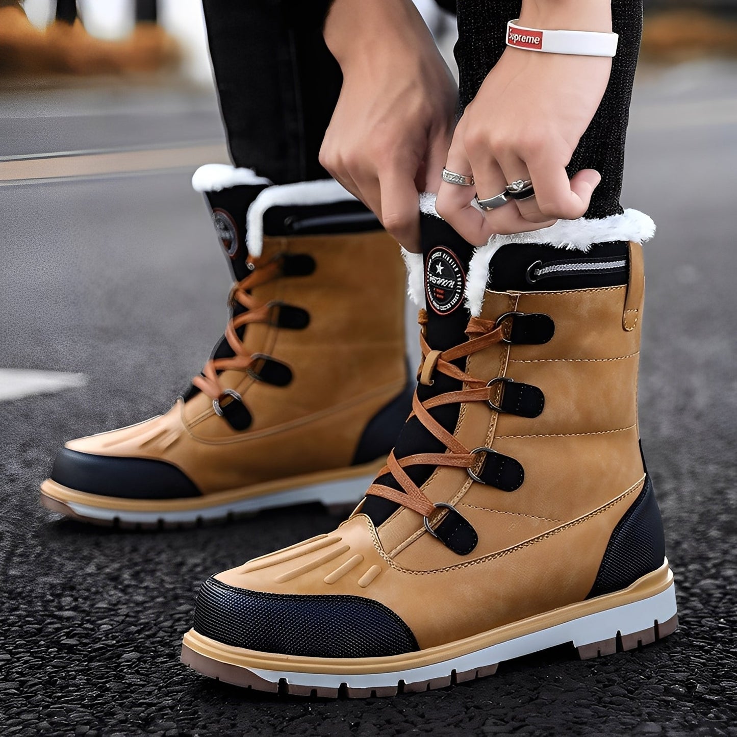 Royston - Μοντέρνες, αδιάβροχες μπότες για άνδρες