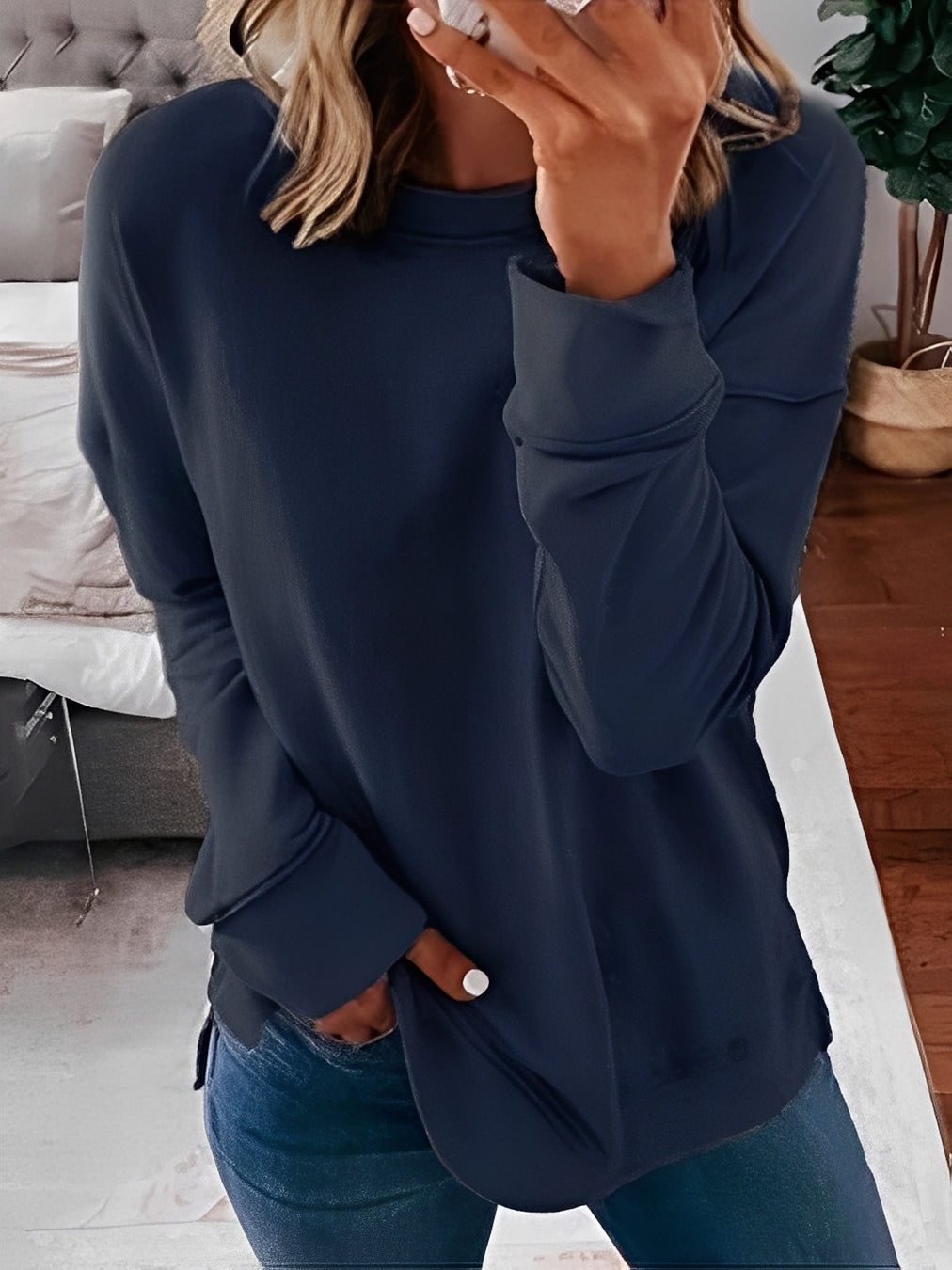 Charnette - Χαλαρό Παλαιού Τύπου Πουλόβερ για Γυναίκες