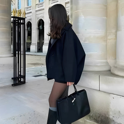 Rosalee - Κομψό κοντό μάλλινο για γυναίκες