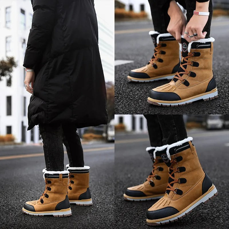 Graysen - Αδιάβροχες, μονωμένες ανδρικές μπότες χιονιού