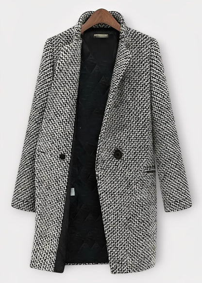 Pamelia - Μοντέρνο μακρύ παλτό για γυναίκες