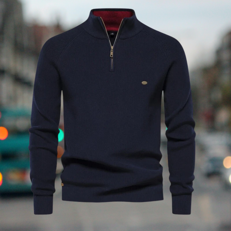 Theo – Πουλόβερ από μείγμα βαμβακιού