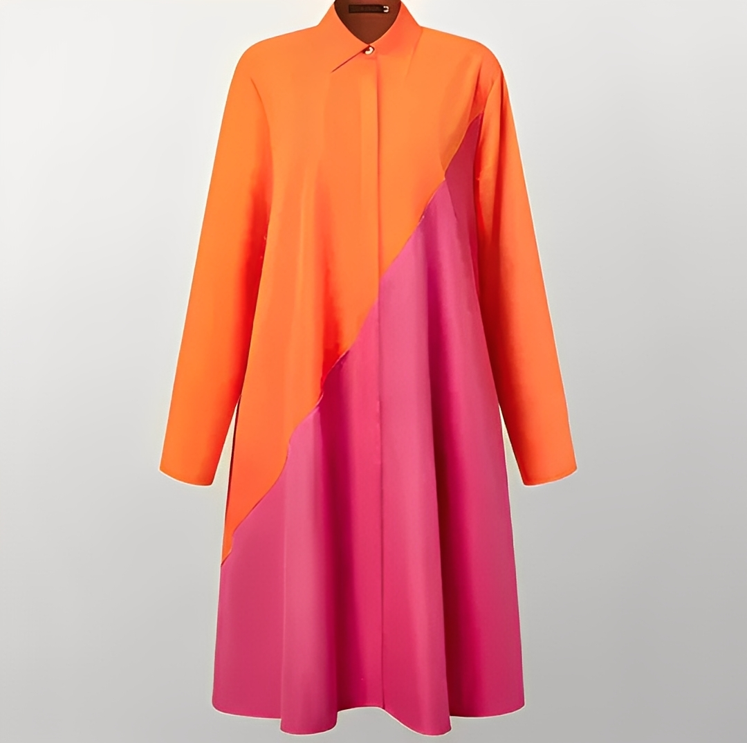 Maeva – Φόρεμα-Πουκάμισο Σύγχρονο για Γυναίκα