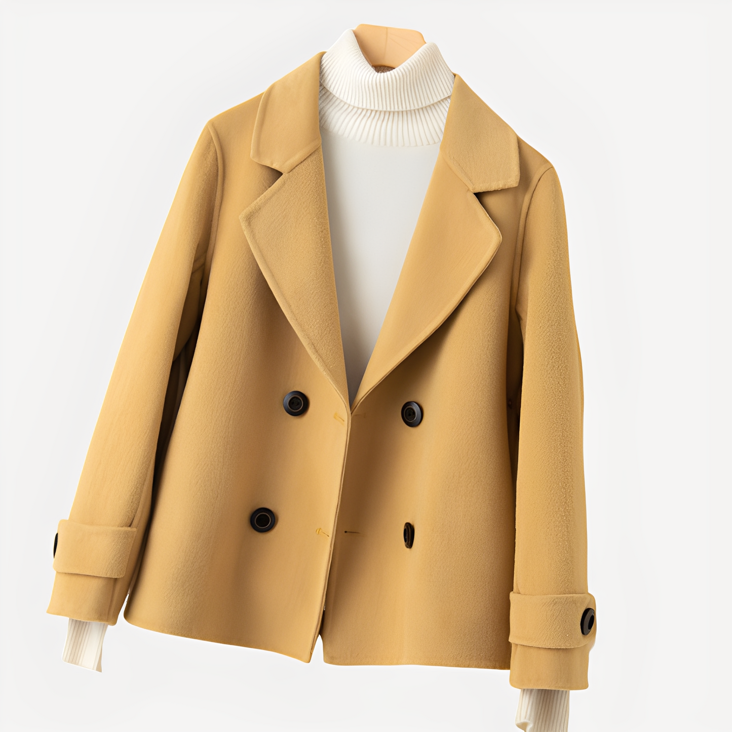 Sofia - Κομψό κοντό σακάκι κασμίρ για γυναίκες