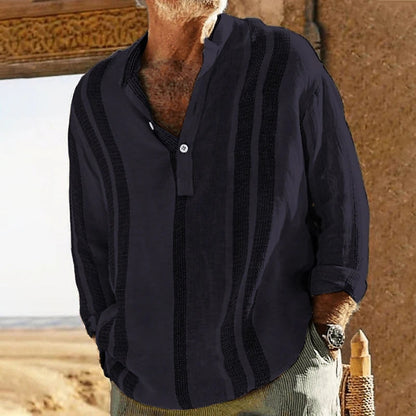 Yano – Vintage Λινό Πουκάμισο